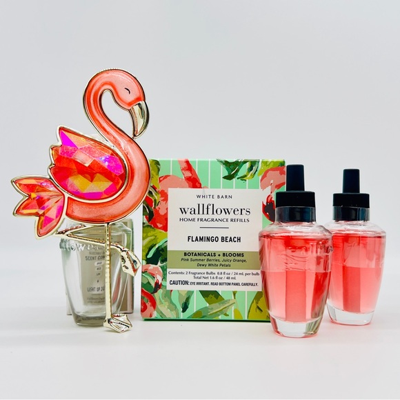 BBW🦩 Flamingo Beach & Coconuts 🥥 8 pc tropical gift set - Picture 4 of 9